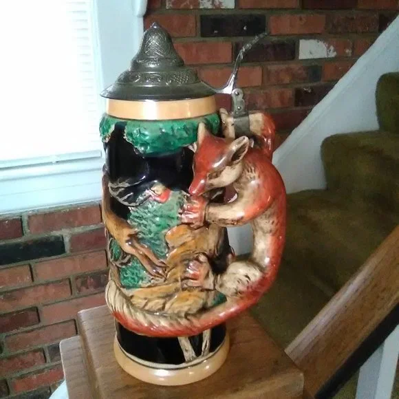 Hunter Beer Stein/Musical - Picture 1 of 14